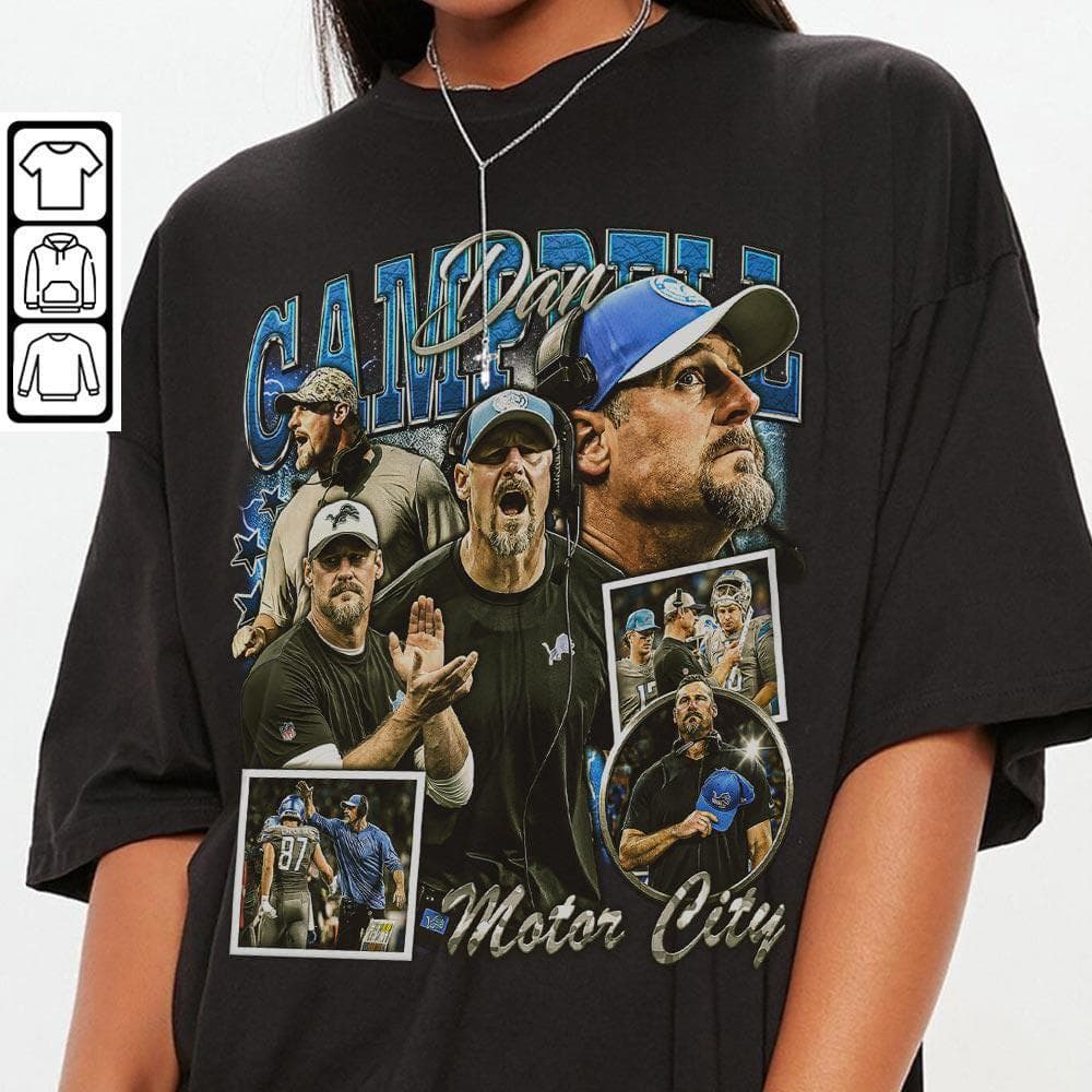 Dan Campbell Football Shirt, American Football Christmas Shirt Unisex, Retro American Football Bootleg Gift MD93 – image 2, Dan Campbell Tee, Dan Campbell Merch, Dan Campbell Shirt, Dan Campbell Sweatshirt, Dan Campbell Hoodie, Dan Campbell Clothes