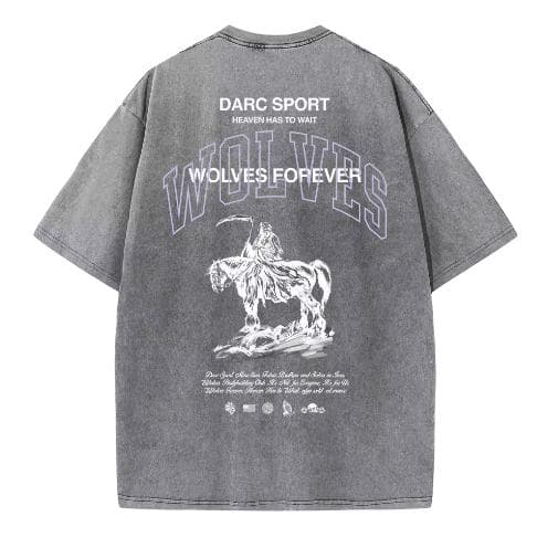 Darc W0LVES Vintage Unisex T-Shirt | Oversize Hip Hop Couple Tops – image 2, Darc WOLVES Tee, Darc WOLVES Merch, Darc WOLVES Shirt, Darc WOLVES Sweatshirt, Darc WOLVES Hoodie, Darc WOLVES Clothes