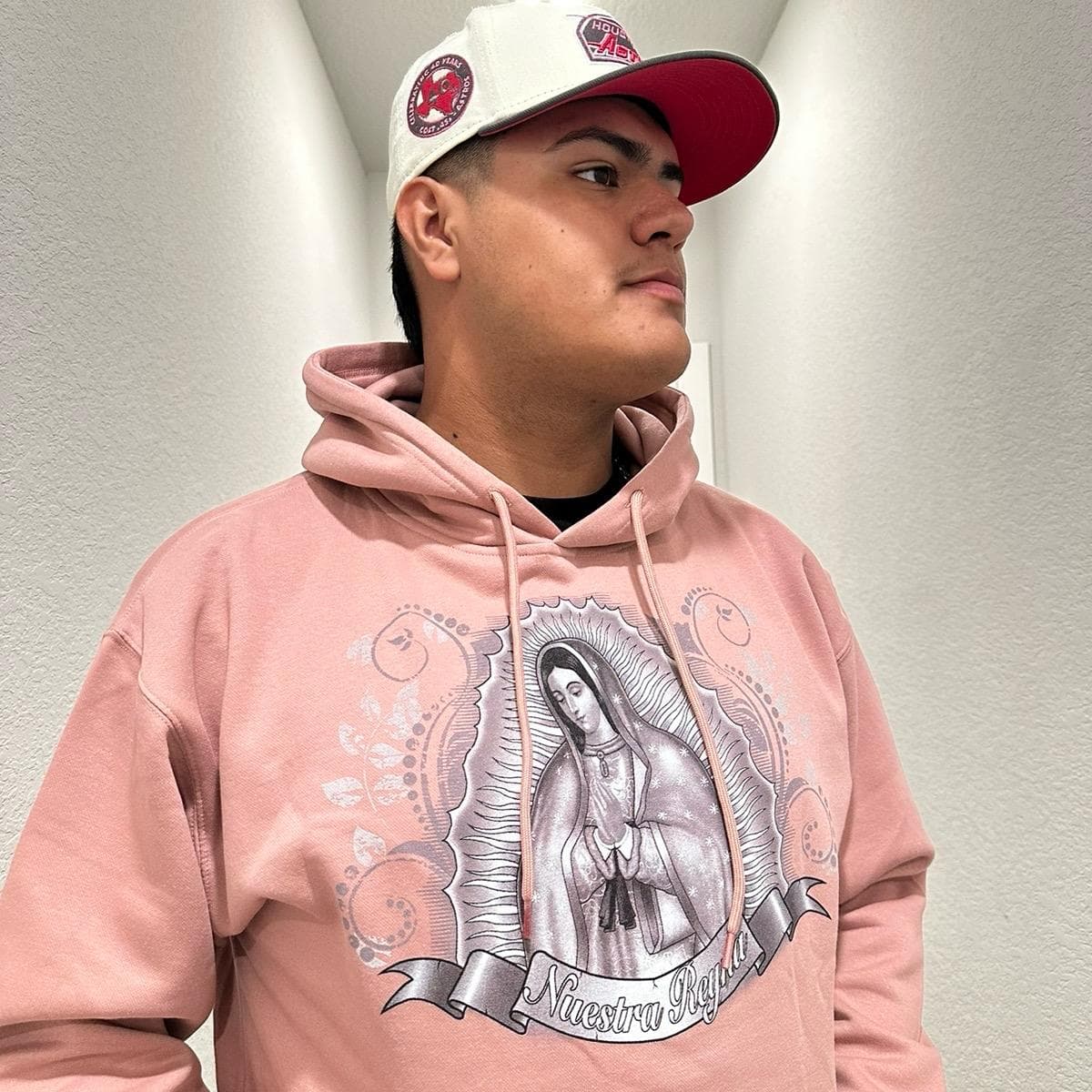 Dark Mauve Virgen Mary Comfort Colors Hoodie – image 3, Jesus Tee, Jesus Merch, Jesus Shirt, Jesus Sweatshirt, Jesus Hoodie, Jesus Clothes