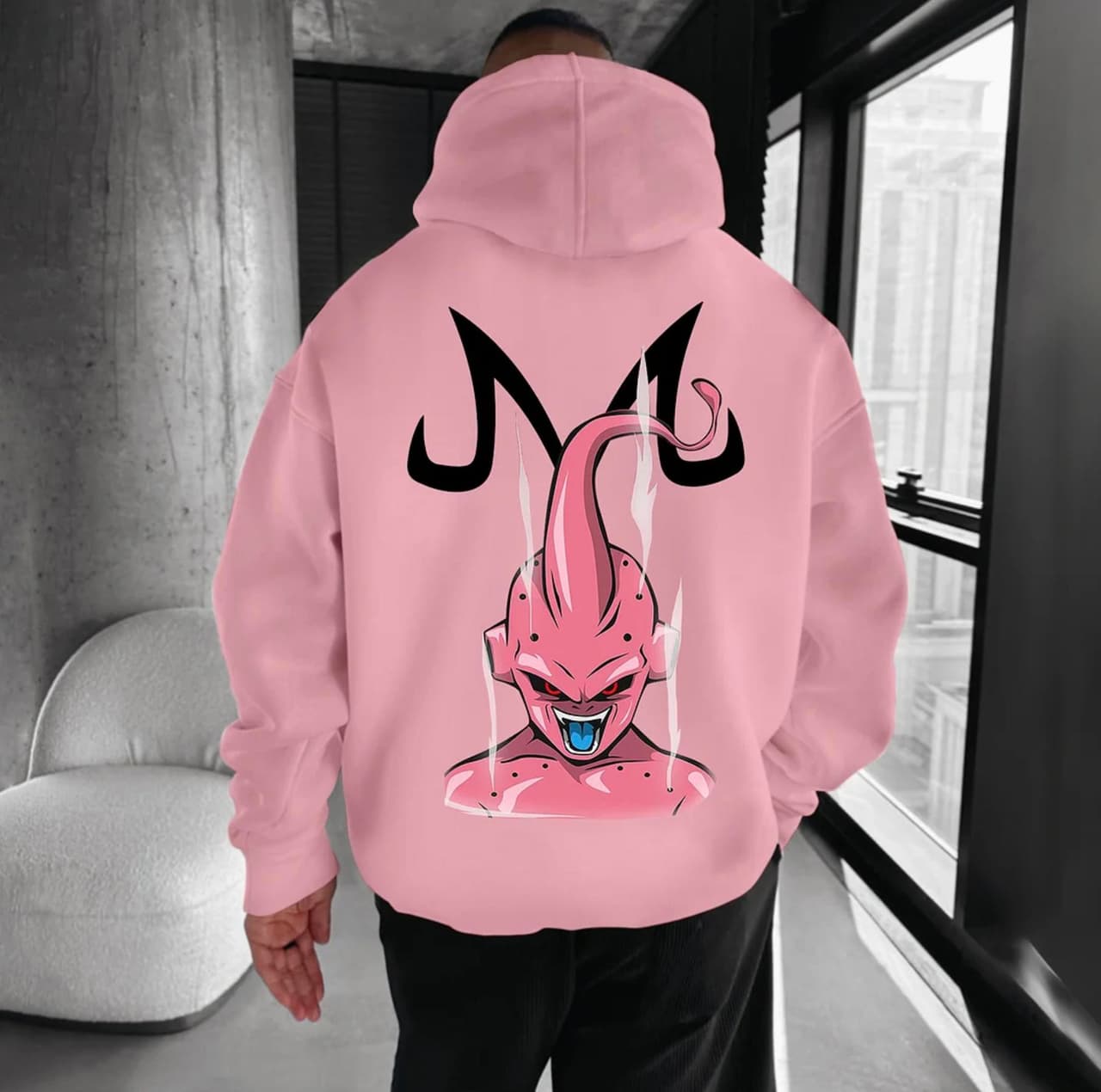 DB Anime BUU Print Hoodie & Sweatshirt | Men & Women | Comfort Colors – image 1, goku Tee, goku Merch, goku Shirt, goku Sweatshirt, goku Hoodie, goku Clothes