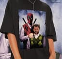 Deadpool Wolverine Brothers Shirt - Funny Movie Graphic Tee 1 small thumbnail