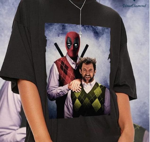 Deadpool Wolverine Brothers Shirt - Funny Movie Graphic Tee – image 1, Dead Pool Tee, Dead Pool Merch, Dead Pool Shirt, Dead Pool Sweatshirt, Dead Pool Hoodie, Dead Pool Clothes