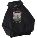 Demon Slayer Inosuke 'I May Be Stupid' Anime Hoodie & Sweatshirt 1 small thumbnail