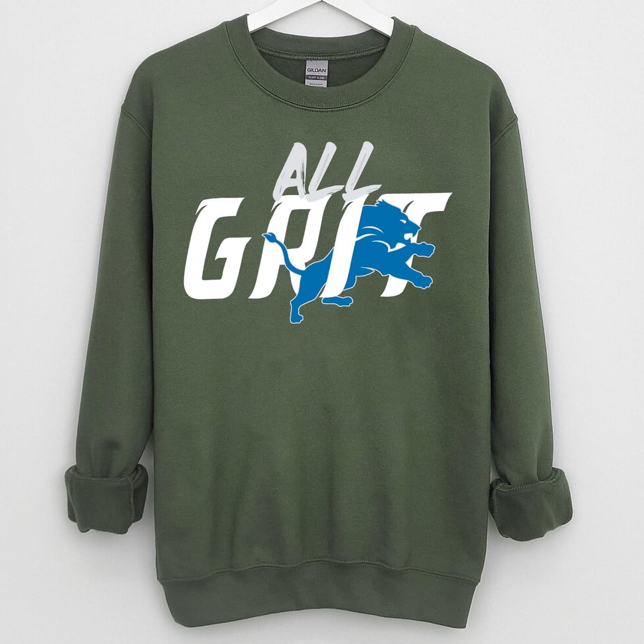 Detroit All Grit Sweashirt, Detroit Fútbol americano Sudadera, Sudaderas, Detroit Game Day, Detroit Pride Camiseta, In My Era, Super, Bowl, Dan Campbell, Gift For Fans Sudadera, Hoodie, Comfort Colors – image 4, Detroit Lions Tee, detroit lions shirt, detroit lions tee shirts, detroit lions football shirt, detroit lions sweat shirt, nflshop lions, lions sweatshirt