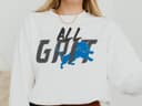 Detroit All Grit Sweashirt, Detroit Fútbol americano Sudadera, Sudaderas, Detroit Game Day, Detroit Pride Camiseta, In My Era, Super, Bowl, Dan Campbell, Gift For Fans Sudadera, Hoodie, Comfort Colors 3 small thumbnail