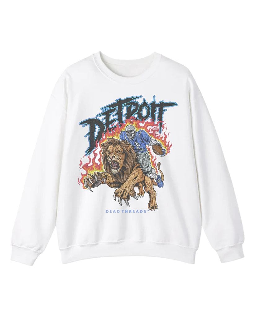 Detroit Football Sweatshirt & Hoodie - Comfort Colors (Limited Edition) – image 3, Detroit Lions Tee, detroit lions shirt, detroit lions tee shirts, detroit lions football shirt, detroit lions sweat shirt, nflshop lions, lions sweatshirt