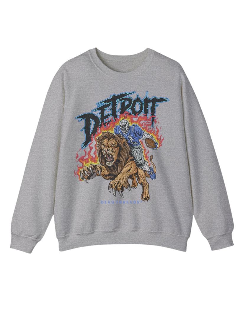Detroit Football Sweatshirt & Hoodie - Comfort Colors (Limited Edition) – image 2, Detroit Lions Tee, detroit lions shirt, detroit lions tee shirts, detroit lions football shirt, detroit lions sweat shirt, nflshop lions, lions sweatshirt