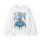 Sudadera DETROIT FOOTBALL, Hoodie y Comfort Colors 3 small thumbnail