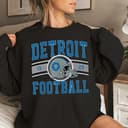 Detroit Football Vintage Style Sweatshirt, Detroit Football Tee, Detroit Football Shirt, Detroit Sweater, Sunday Football F90 3 small thumbnail