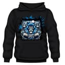 Detroit Grit Lion Graphic Cotton Blend Hoodie Sweatshirt Comfort Colors 1 small thumbnail