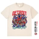 Detroit Hockey Team Red Wings Team Champion Inspired Oversized T-Shirts - Vintage Designs Best Quality Heavyweight Shirts, Shirt, Clothing Sweatshirt, Hoodie, Comfort Colors 2 small thumbnail
