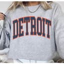Detroit Hometown Pride Michigan Camiseta, Detroit Béisbol hoodie, Tigers Crewneck Detroit Béisbol Crewneck, Retro Vintage Detroit 1 small thumbnail