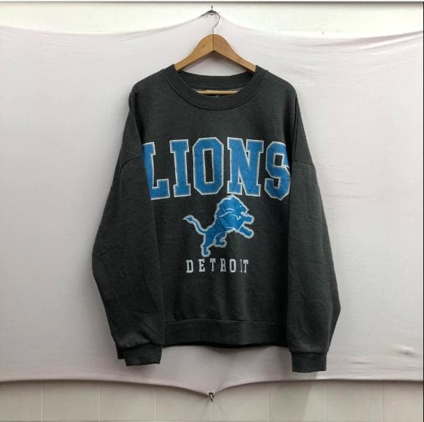 Detroit Lion Football Sweatshirt, Crewneck Bootleg Detroit Football Tee, Detroit Sports Hoodie – image 1, Detroit Lions Tee, detroit lions shirt, detroit lions tee shirts, detroit lions football shirt, detroit lions sweat shirt, nflshop lions, lions sweatshirt