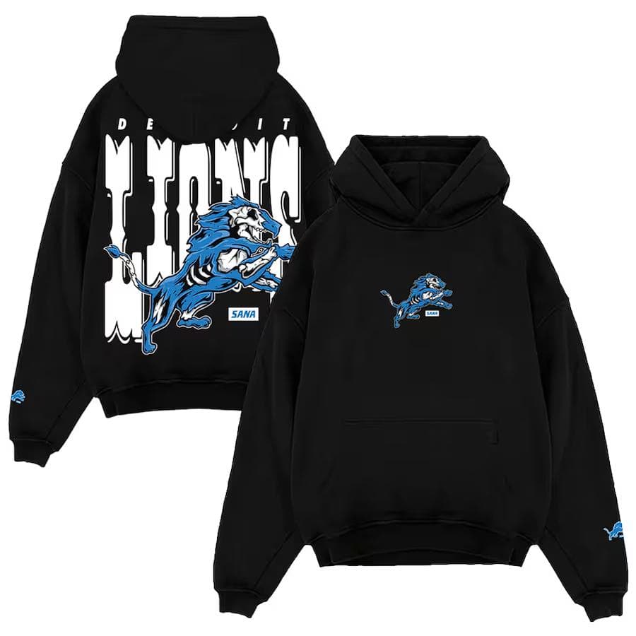 Detroit Lions X SANAA Skeleton Hoodie, Comfortable & Stylish American Fútbol Americano Merch, Unisex Hoodie Sudadera, Top Wear Fútbol Americano Lover – image 1, Detroit Lions Tee, detroit lions shirt, detroit lions tee shirts, detroit lions football shirt, detroit lions sweat shirt, nflshop lions, lions sweatshirt