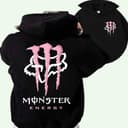 Dirtbike Motocross Fox Racing Monster Energy Hoodie Drink Pink Off-Road Dirt Bike Sudadera Shirt Regalo For Her and Him 1 small thumbnail