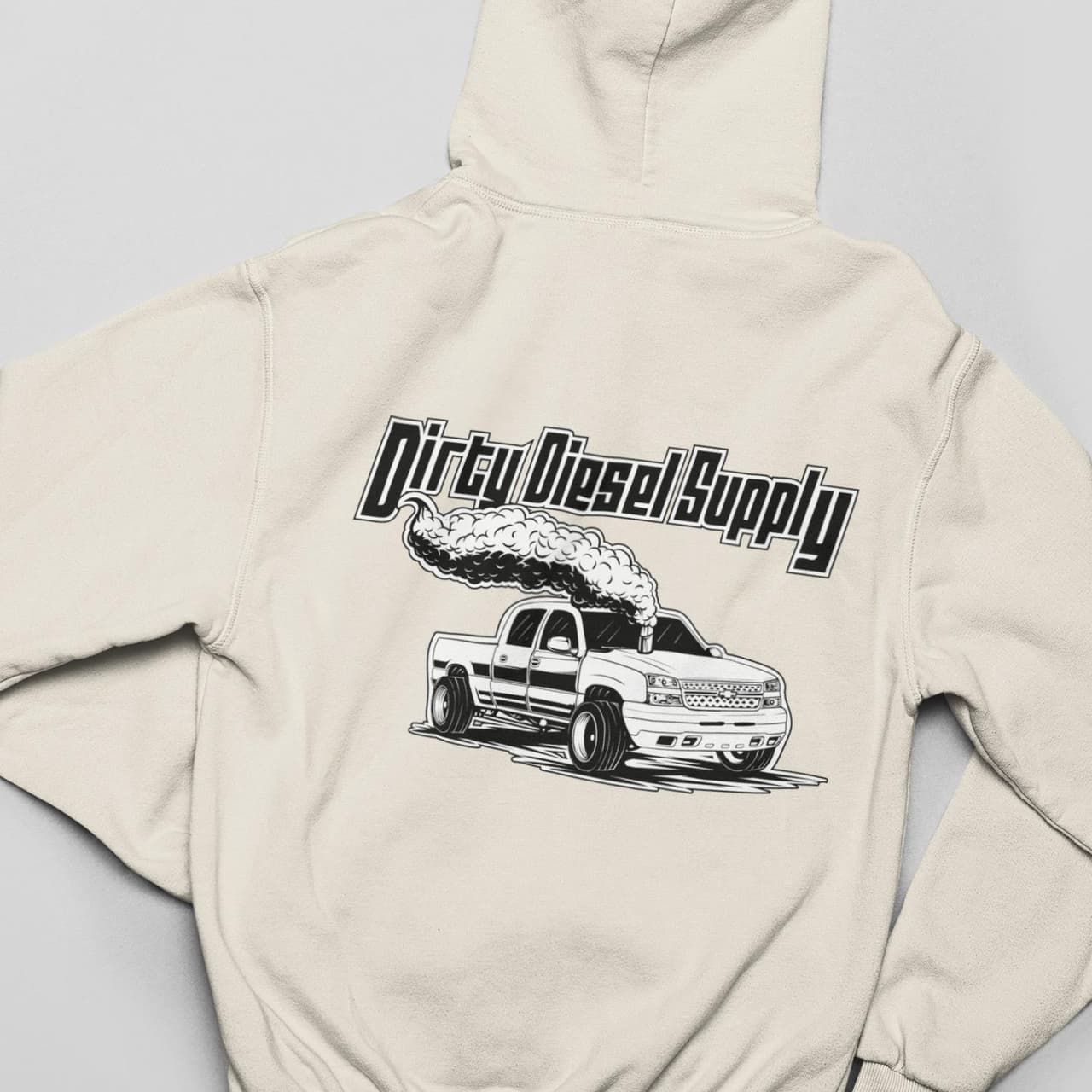 Dirty Diesel Supply Chevy Cateye Rolling Coal Sudadera con Capucha – image 3, Dirty Diesel Tee, Dirty Diesel Merch, Dirty Diesel Shirt, Dirty Diesel Sweatshirt, Dirty Diesel Hoodie, Dirty Diesel Clothes