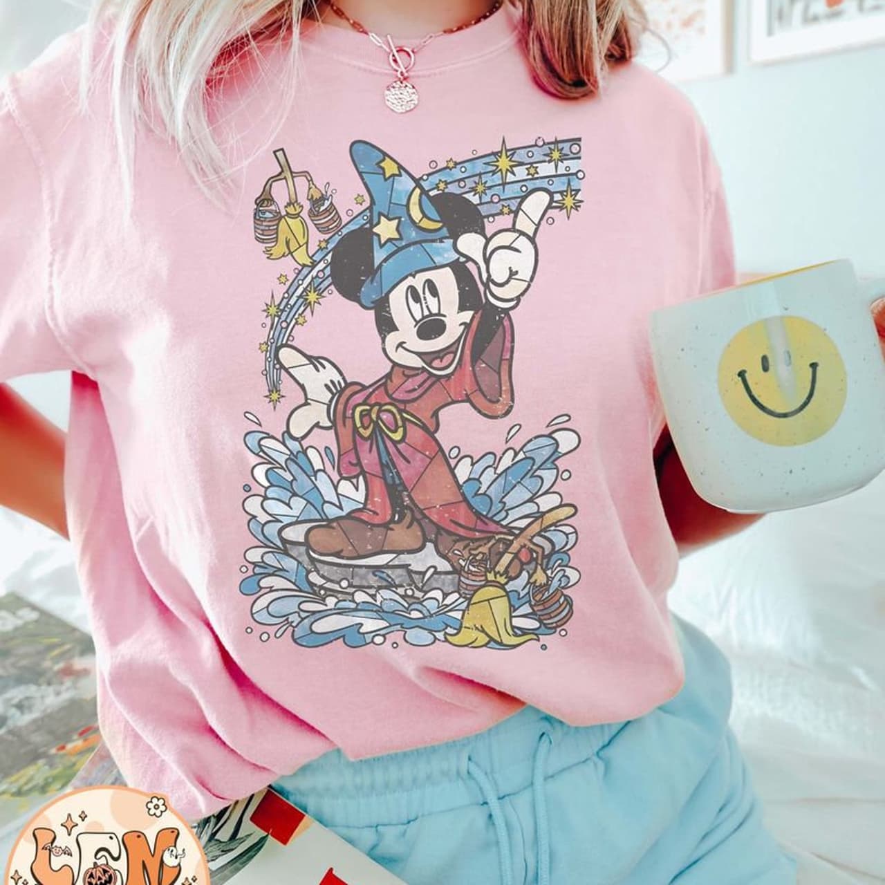 Disney Mickey Fantasia Sorcerer Wizard Retro Comfort Shirt, Magic Kingdom Trip Family Tee – image 3, Mickey Tee, Mickey Merch, Mickey Shirt, Mickey Sweatshirt, Mickey Hoodie, Mickey Clothes