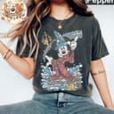 Disney Mickey Fantasia Sorcerer Wizard Retro Comfort Shirt, Magic Kingdom Trip Family Tee 2 small thumbnail
