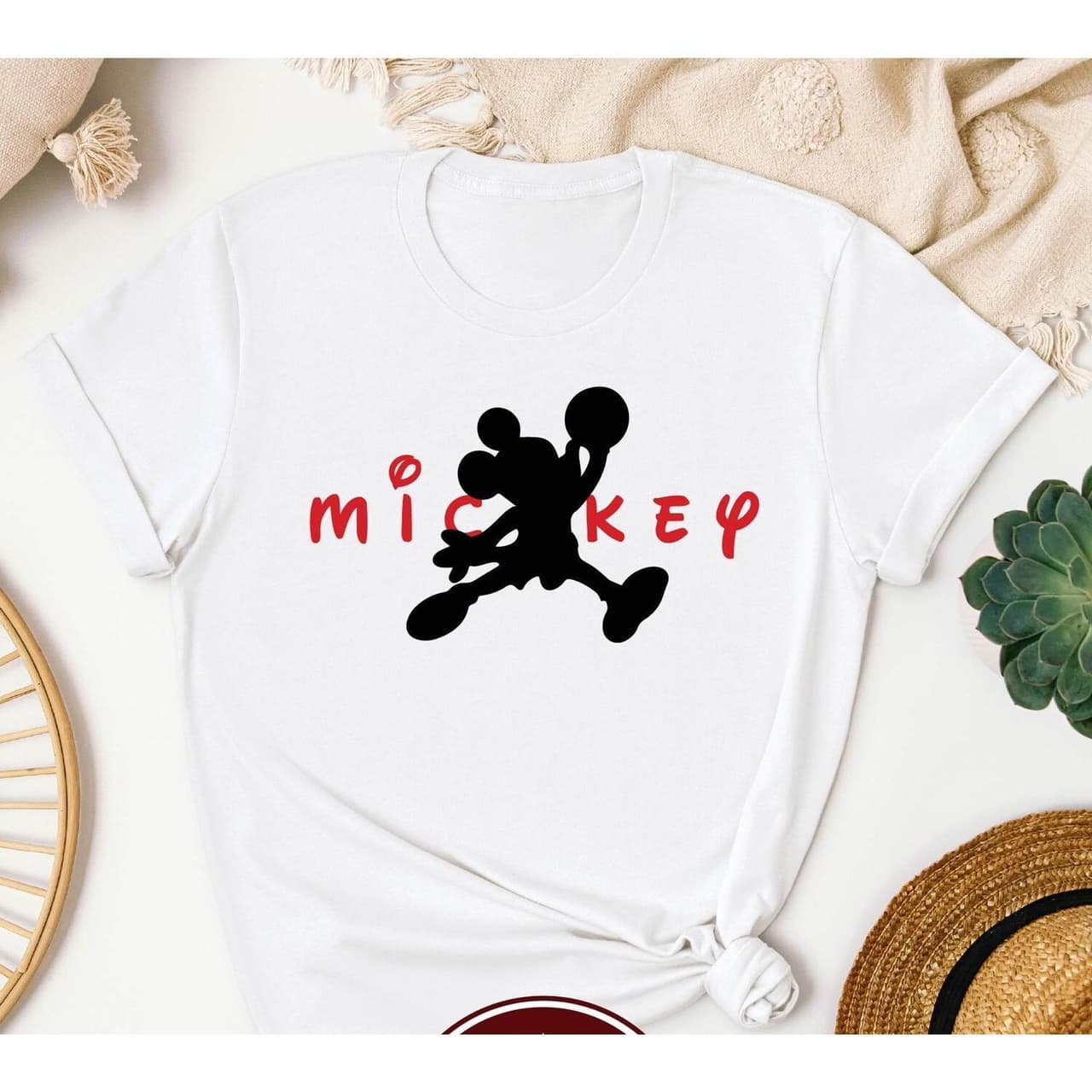 Regalos de Camiseta y Sudadera de Baloncesto Disney Mickey Mouse Jordan – image 1, NBA Tee, Los Angeles Lakers Tee, Golden State Warriors Tee, Chicago Bulls Tee, Cleveland Cavaliers Tee, Boston Celtics Tee, Miami Heat Tee