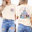 Disney Princess Castle Shirt, Disneeyland Castle Best Friends Gift, Disneey World Vacation Sweatshirt, Gift For Girls 1 small thumbnail