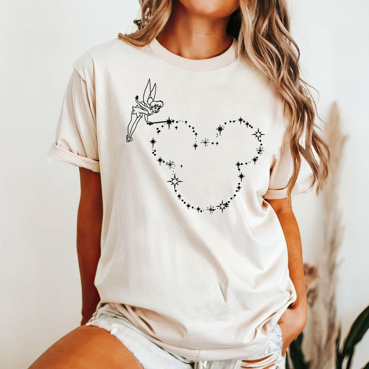 Disney Tinkerbell Mickey Mouse Shirt, World Disneyland Trip Tee – image 1, Mickey Tee, Mickey Merch, Mickey Shirt, Mickey Sweatshirt, Mickey Hoodie, Mickey Clothes