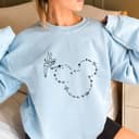 Disney Tinkerbell Mickey Mouse Shirt, World Disneyland Trip Tee 2 small thumbnail