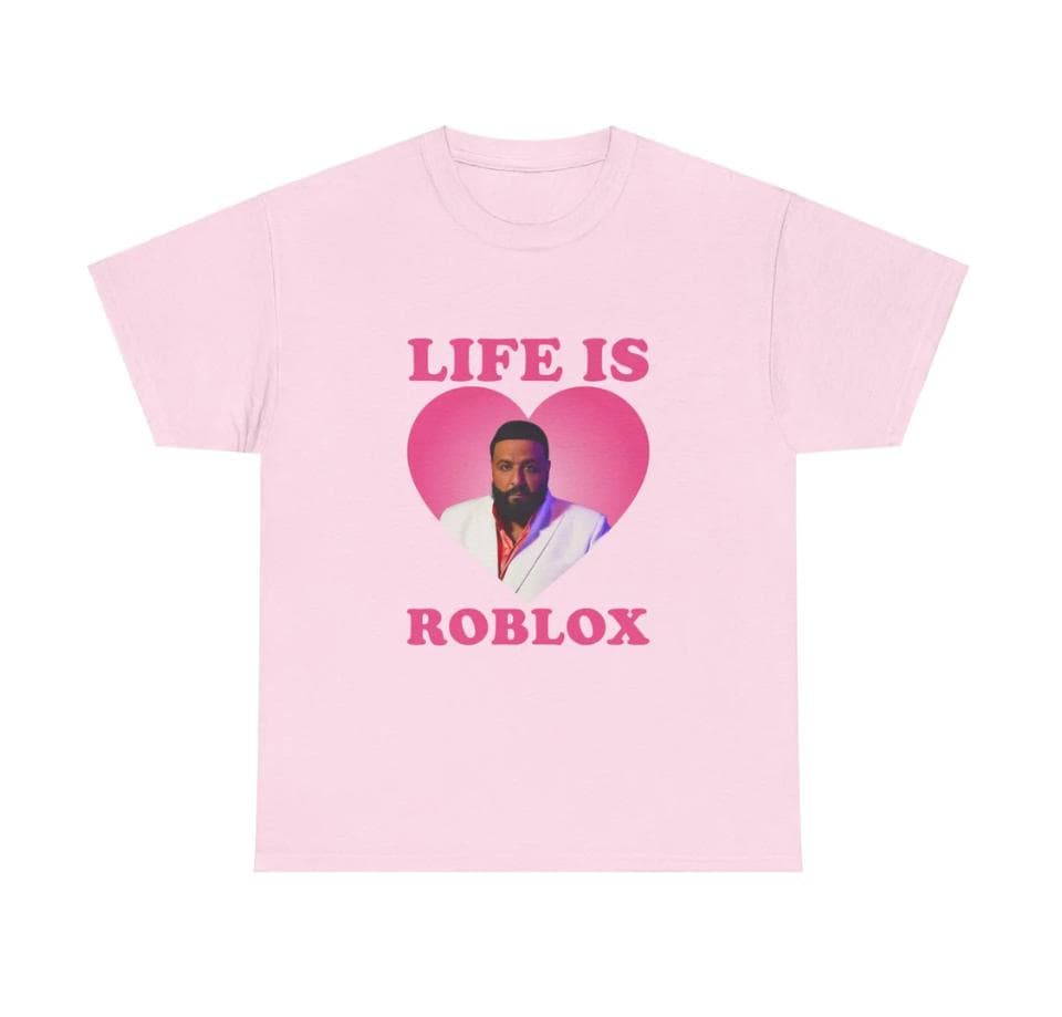 DJ Khaled Life Is Roblox T-Shirt & Fan Merch – image 4, Khaled Tee, Khaled Merch, Khaled Shirt, Khaled Sweatshirt, Khaled Hoodie, Khaled Clothes
