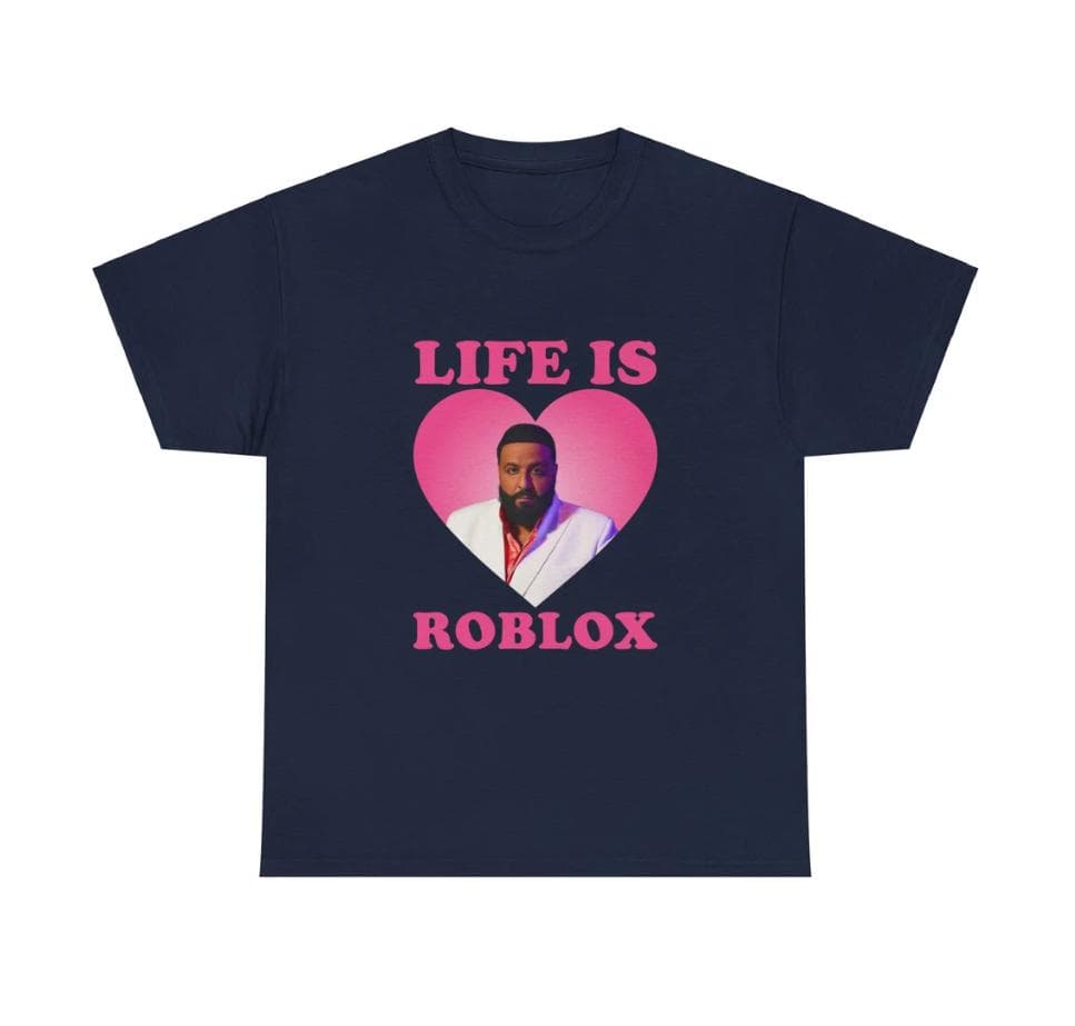 DJ Khaled Life Is Roblox T-Shirt & Fan Merch – image 3, Khaled Tee, Khaled Merch, Khaled Shirt, Khaled Sweatshirt, Khaled Hoodie, Khaled Clothes