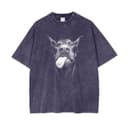 Doberman Y2k Streetwear Grunge Goth Dog Print Tee Hoodie 3 small thumbnail