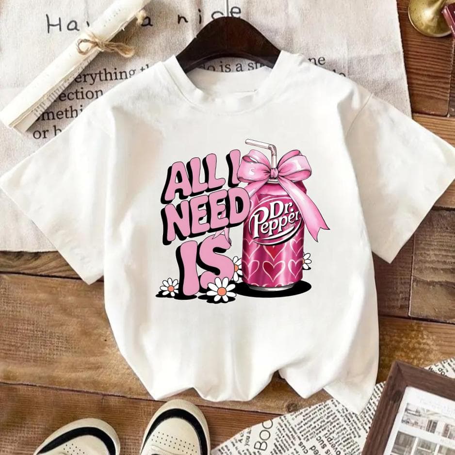 Dr Pepper Coquette Bow Apparel: T-Shirt, Sweatshirt, Hoodie for Her – image 1, Dr Pepper Tee, Dr Pepper Merch, Dr Pepper Shirt, Dr Pepper Sweatshirt, Dr Pepper Hoodie, Dr Pepper Clothes