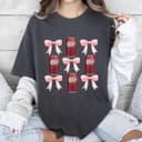 Dr. Pepper Shirt: Preppy Coquette Bow, Cute & Gift Idea 1 small thumbnail