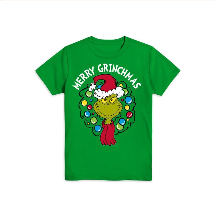 Dr. Seuss The Grinchmas Camiseta de Navidad para Niños, Jóvenes y Adultos, Familiar – image 1, Grinch Tee, Grinch Merch, Grinch Shirt, Grinch Sweatshirt, Grinch Hoodie, Grinch Clothes