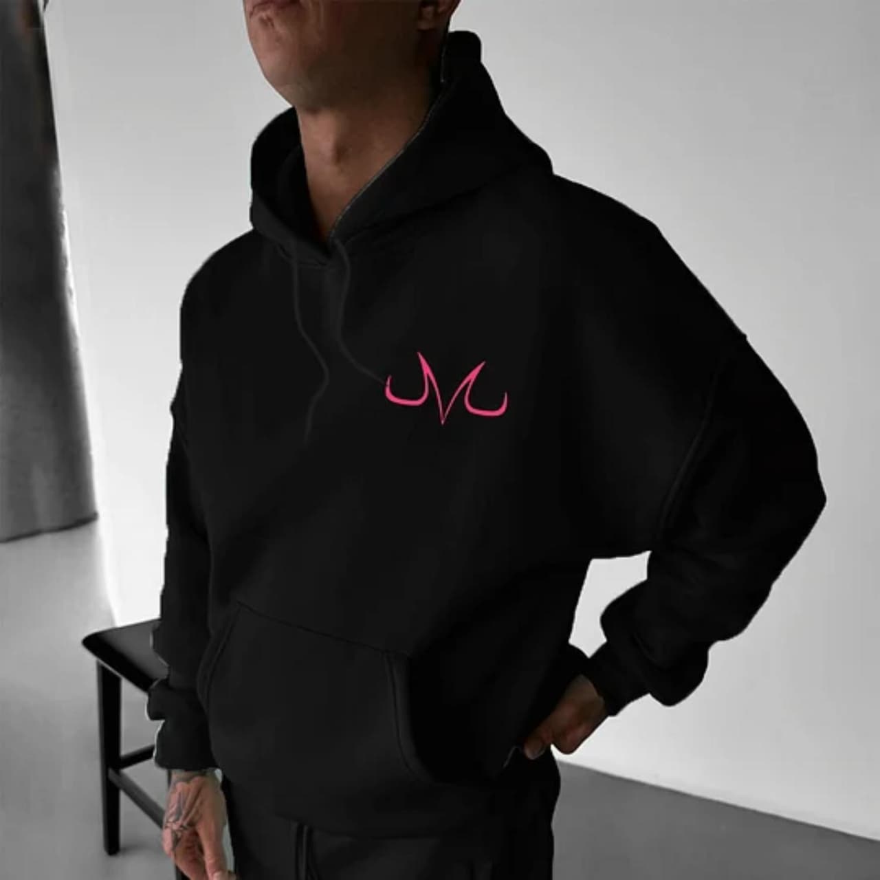 Dragon Ball Anime Majin Buu 2-Sided Printed Hoodie Gift – image 2, goku Tee, goku Merch, goku Shirt, goku Sweatshirt, goku Hoodie, goku Clothes