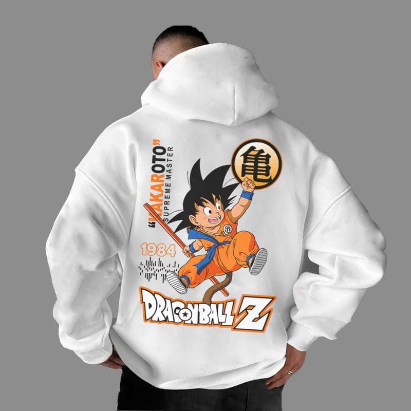 Dragon Ball Kid Goku Hoodie - Graphic Anime Character Shirt – image 1, goku Tee, goku Merch, goku Shirt, goku Sweatshirt, goku Hoodie, goku Clothes