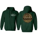 Drake Waterfowl Systems Graphic 2 Sides Hoodie, Hunting Dog Shirt, Hunting Season Casual Unisex Sweatshirt 4 small thumbnail