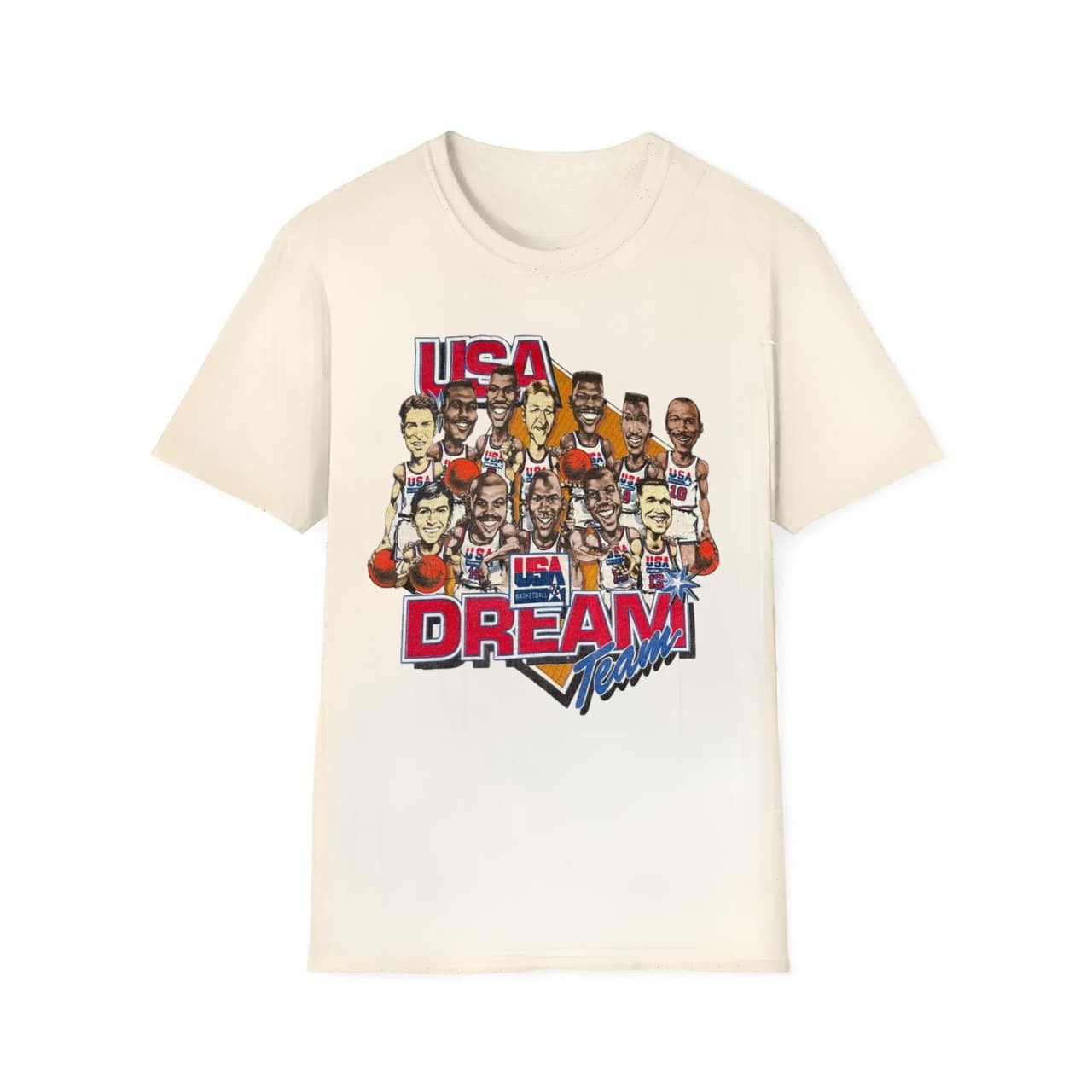 Dream Team Shirt 1992, Vintage Rare 90_s Olympic Caricature Tshirt, Tournament of Americas Michael Jordan Larry Bird Basketball, Basketball T-Shirt, Vintage Graphic Tees – image 1, Dream Team Shirt 1992 Tee, Dream Team Shirt 1992 Merch, Dream Team Shirt 1992 Shirt, Dream Team Shirt 1992 Sweatshirt, Dream Team Shirt 1992 Hoodie, Dream Team Shirt 1992 Clothes