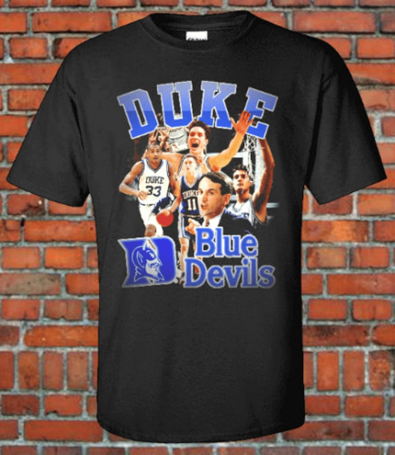 Duke Blue Devils 90s Vintage Bootleg NCAA Basketball National Champs Tee – image 1, Duke Blue Devils Tee, Duke Blue Devils Merch, Duke Blue Devils Shirt, Duke Blue Devils Sweatshirt, Duke Blue Devils Hoodie, Duke Blue Devils Clothes