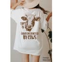 Easily Distracted By Cows Shirt, Funny Country Hoodie, Cowgirl Sweatshirt 2 small thumbnail