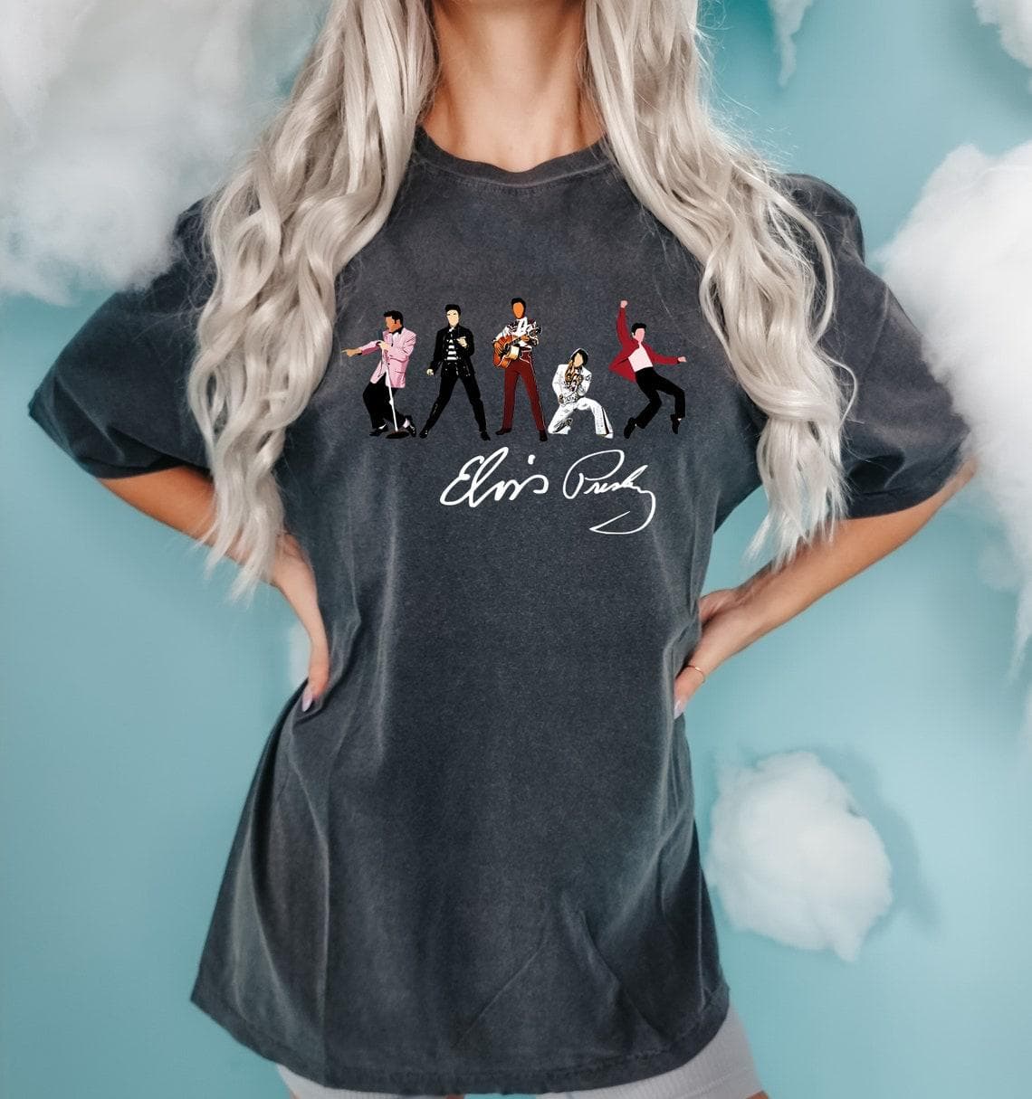 Regalo para Fan de Elvis Presley | Rey de la Música Hoodie, Sudadera, Comfort Colors – image 2, Elvis Presley Tee, Elvis Presley Merch, Elvis Presley Shirt, Elvis Presley Sweatshirt, Elvis Presley Hoodie, Elvis Presley Clothes