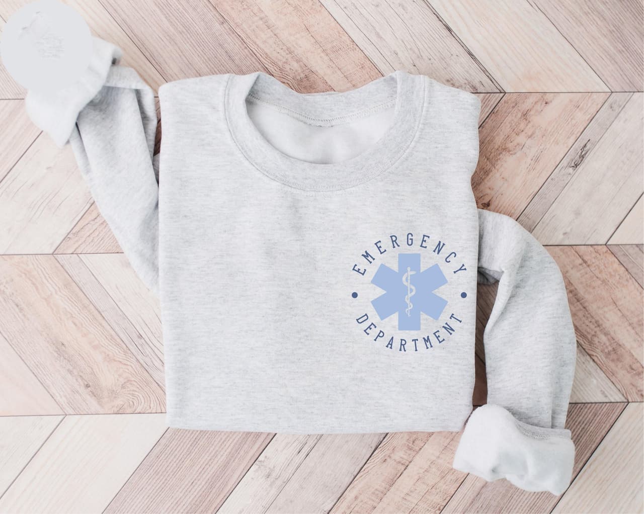 ER Nurse Sweatshirt & Hoodie | Emergency Dept Gift – image 1, Nurse Tee, Nurse Merch, Nurse Shirt, Nurse Sweatshirt, Nurse Hoodie, Nurse Clothes