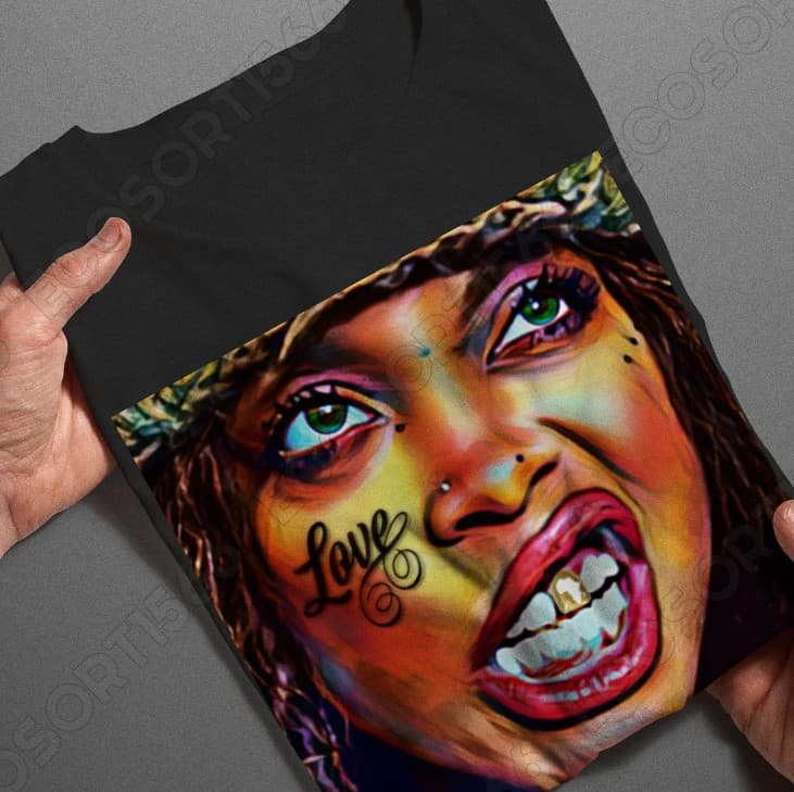 Erykah Badu, 90s Hip Hop & Old School Music T-Shirt ft. MF DOOM, Tupac, DMX – image 2, Erykah Badu Tee, Erykah Badu Merch, Erykah Badu Shirt, Erykah Badu Sweatshirt, Erykah Badu Hoodie, Erykah Badu Clothes