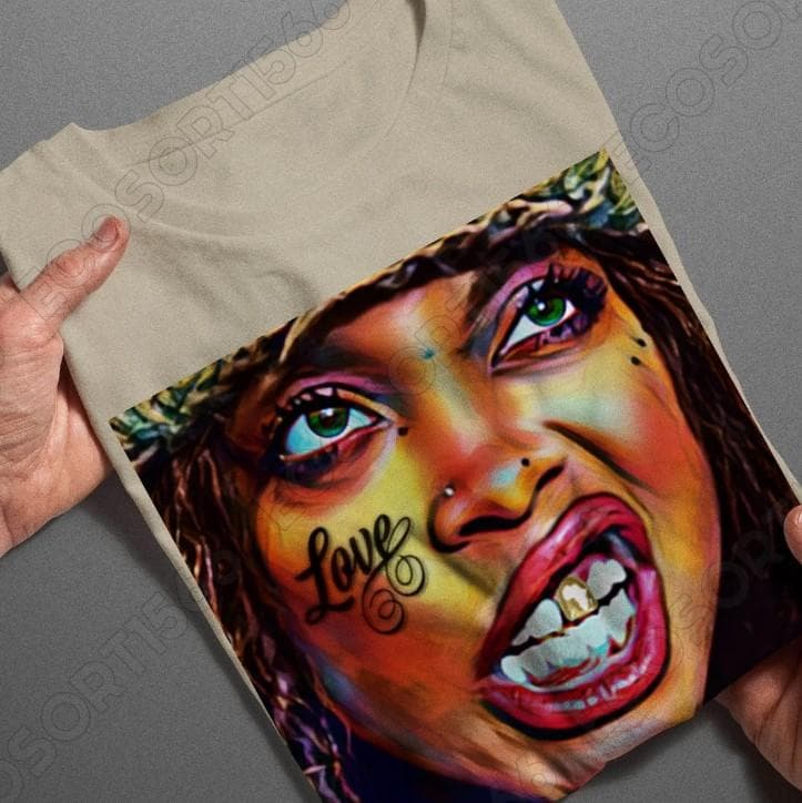 Erykah Badu 90s Hip Hop T-shirt: MF Doom, Tupac, DMX, Old School Cassette – image 1, Erykah Badu Tee, Erykah Badu Merch, Erykah Badu Shirt, Erykah Badu Sweatshirt, Erykah Badu Hoodie, Erykah Badu Clothes