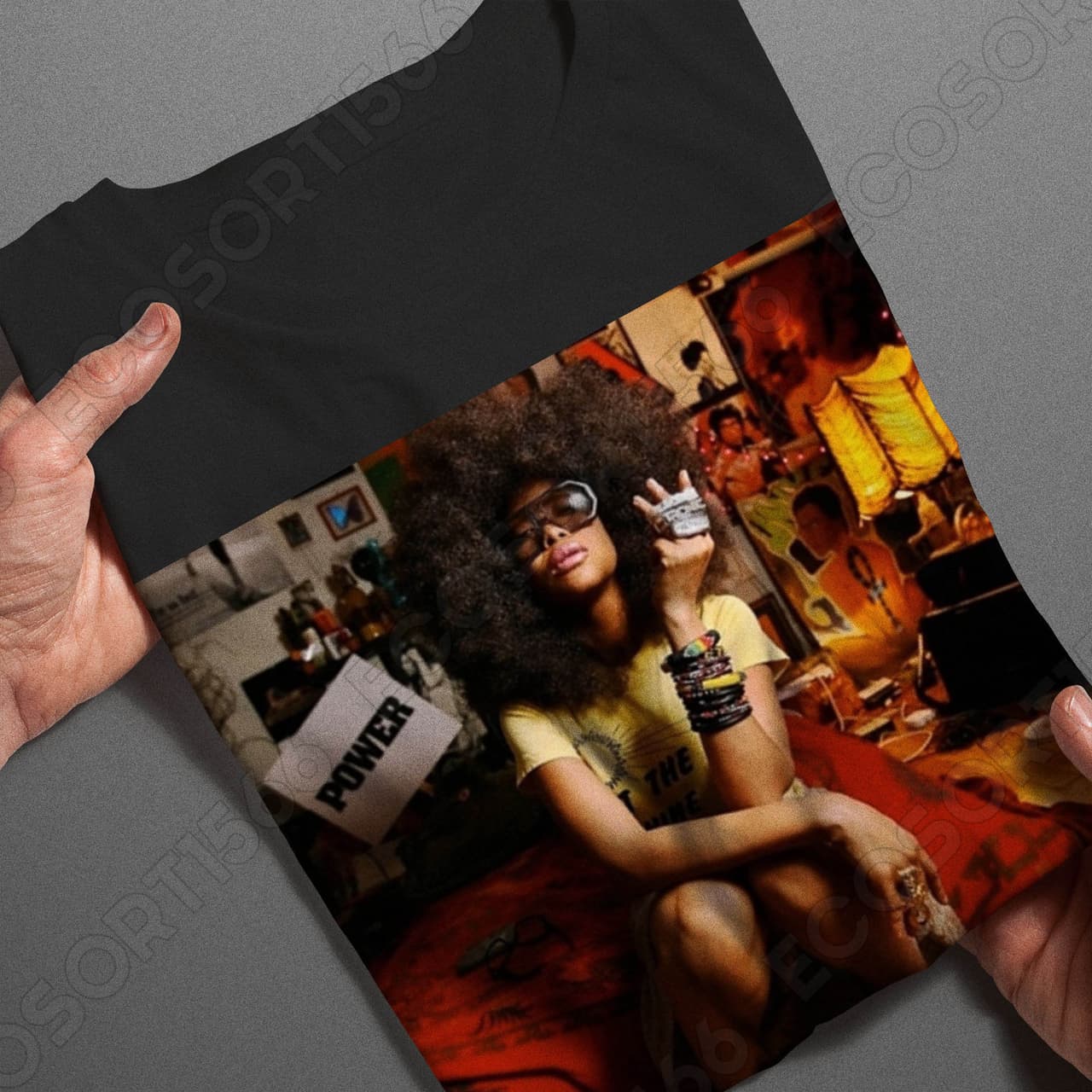 Erykah Badu 90s Hiphop T-Shirt, Badu Power Empowerment Unisex Tee – image 1, Erykah Badu 90s Tee, Erykah Badu 90s Merch, Erykah Badu 90s Shirt, Erykah Badu 90s Sweatshirt, Erykah Badu 90s Hoodie, Erykah Badu 90s Clothes