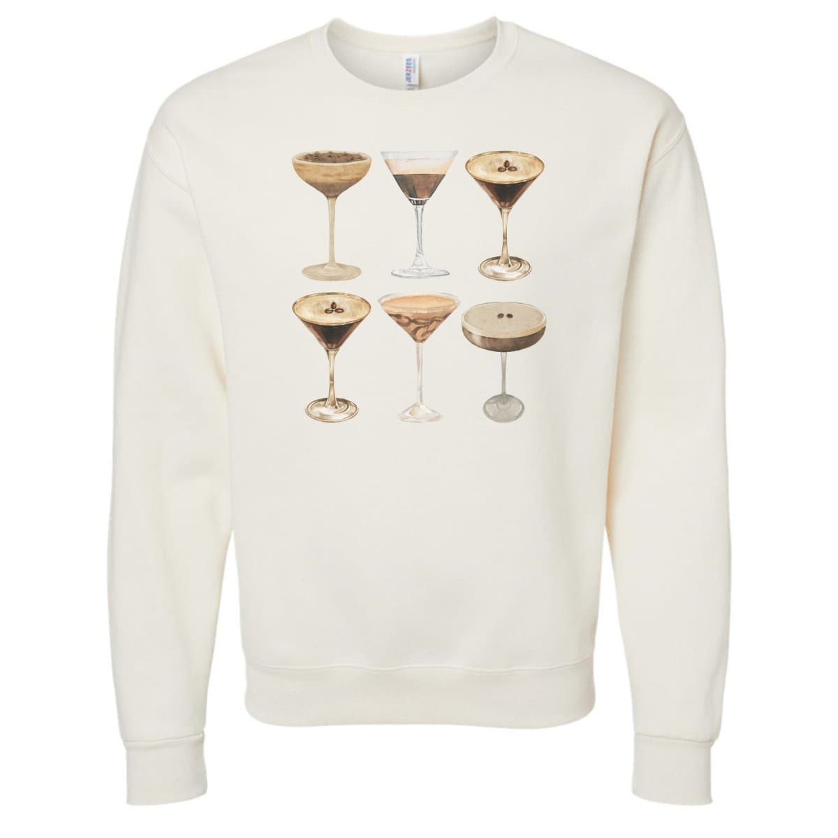 Espresso Martini Crewneck Sweatshirt - Womens, Hoodie & Comfort Colors – image 1, Espresso Martini Tee, Espresso Martini Merch, Espresso Martini Shirt, Espresso Martini Sweatshirt, Espresso Martini Hoodie, Espresso Martini Clothes