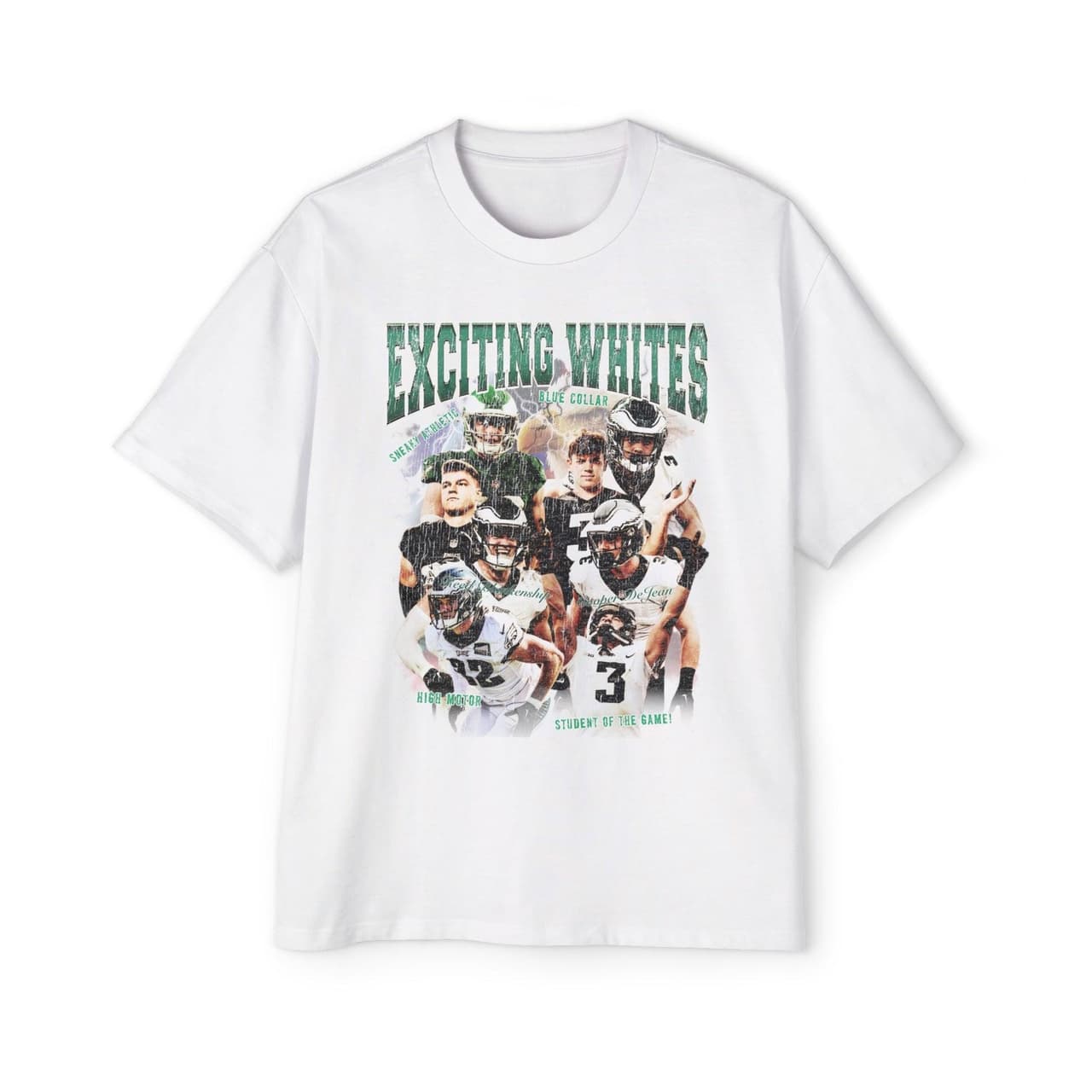 Exciting Whites Shirt, Reedd Blankenshipp & Cooperr DeJeann Unisex Tee Shirt, Philadelphia Football T-shirt, Game Day Shirt – image 3, Philadelphia Eagles Tee, jalen hurts shirsey, philadelphia eagles merch, eagles sweatshirt, philadelphia eagles sweatshirt, eagles hooded sweatshirt, eagles shirt