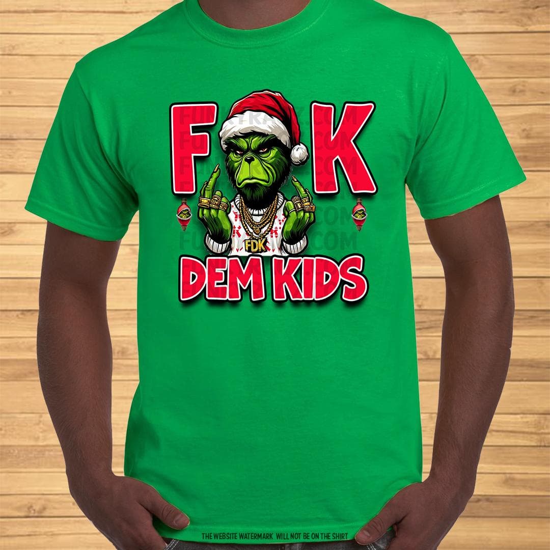 F Dem Kids T-shirt, Hoodie & Sweatshirt - Heavy Cotton, Comfort Colors – image 3, Grinch Tee, christmas tees, christmas pullover ugly, ugly xmas sweatshirt, ugly sweatshirt christmas, christmas sweatshirt ugly, ugly christmas sweatshirt men