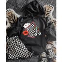 Feelin Lucky Sudadera con Capucha Vaquera para Mujer, Estilo Country 1 small thumbnail