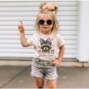 Feral But Free Youth Adult Shirt, Toddler Boy Summer Tee, Western Baby Clothes 1 small thumbnail