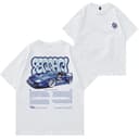 Ferrari F40 Blue Liberty Walk T-Shirt - Classic Car Enthusiast Mens 2 small thumbnail
