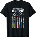 Primeros Respondientes Línea Delgada Policía Bomberos EMS Camiseta Sudadera Capucha 1 small thumbnail